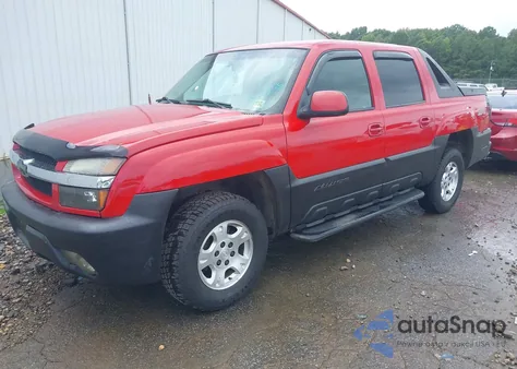 2002 Chevrolet Avalanche 1500 z USA, uszkodzony, nr VIN 3GNEK13T12G128670